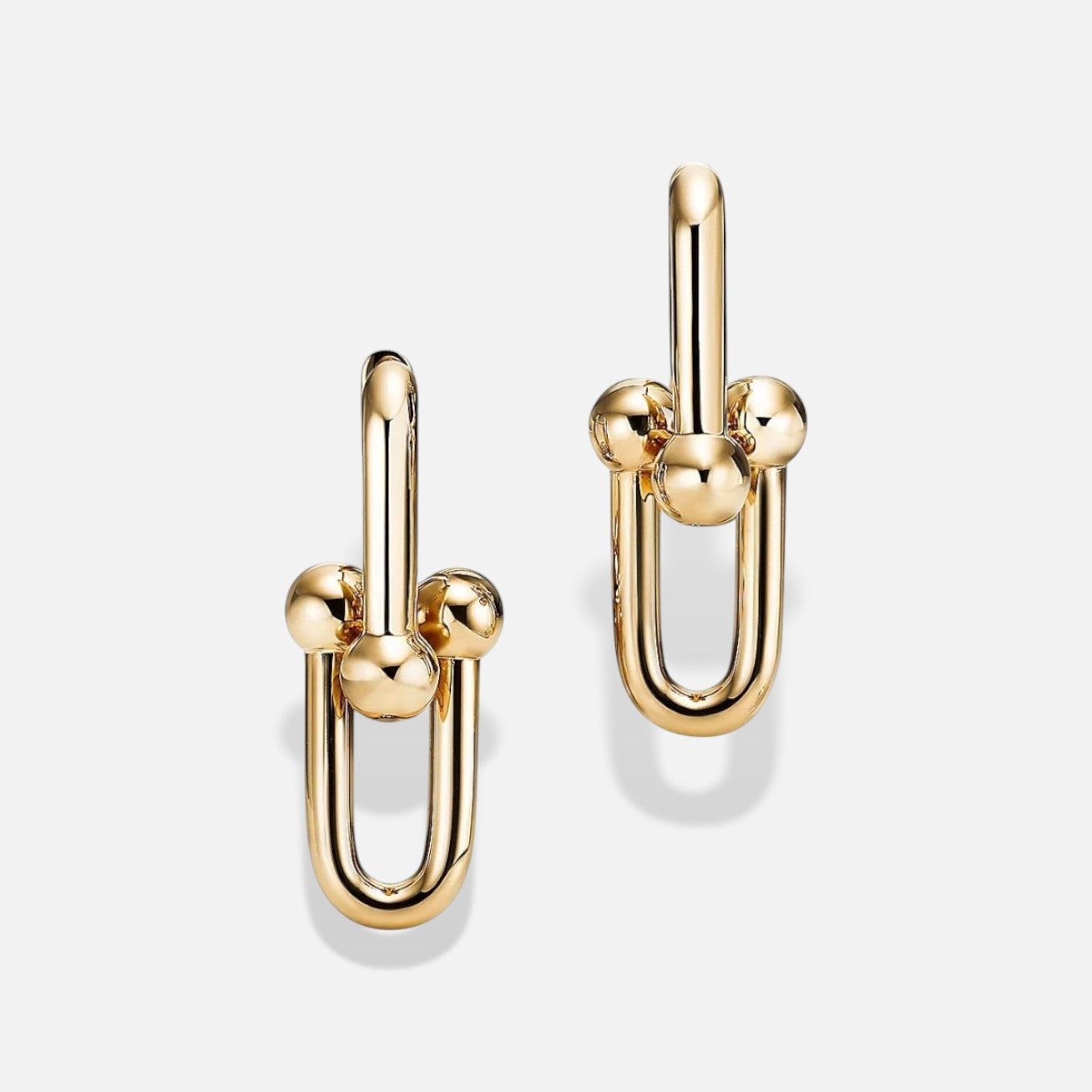 Minimal Link Hoop Earrings