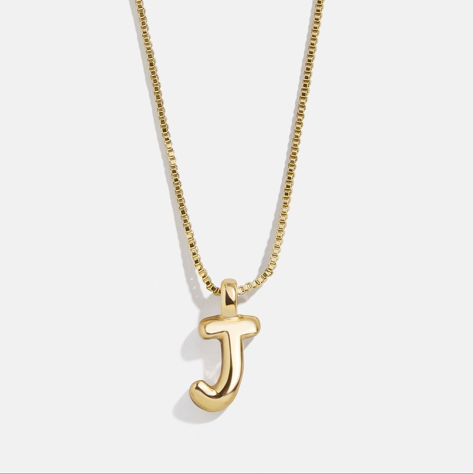 Mini Bubble Initial Necklace