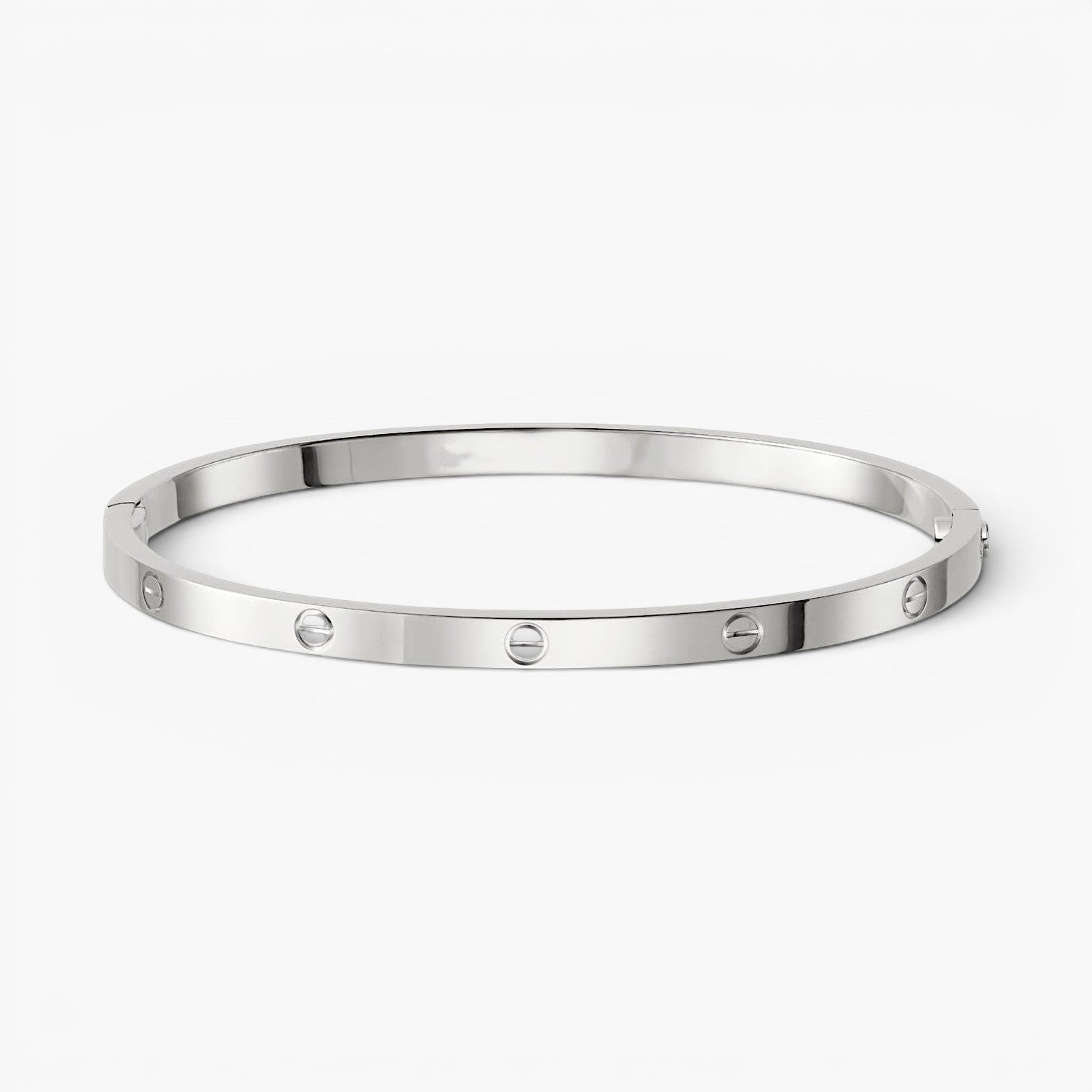 Slim Love Bracelet with Screw Hinge
