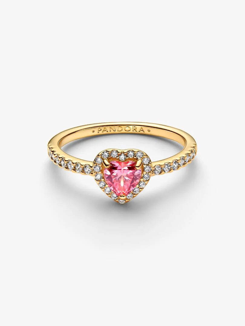 Elevated Heart Ring
