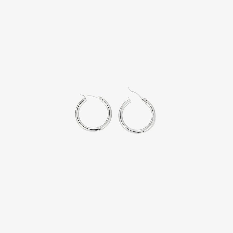 Classic Round Hoop Earrings