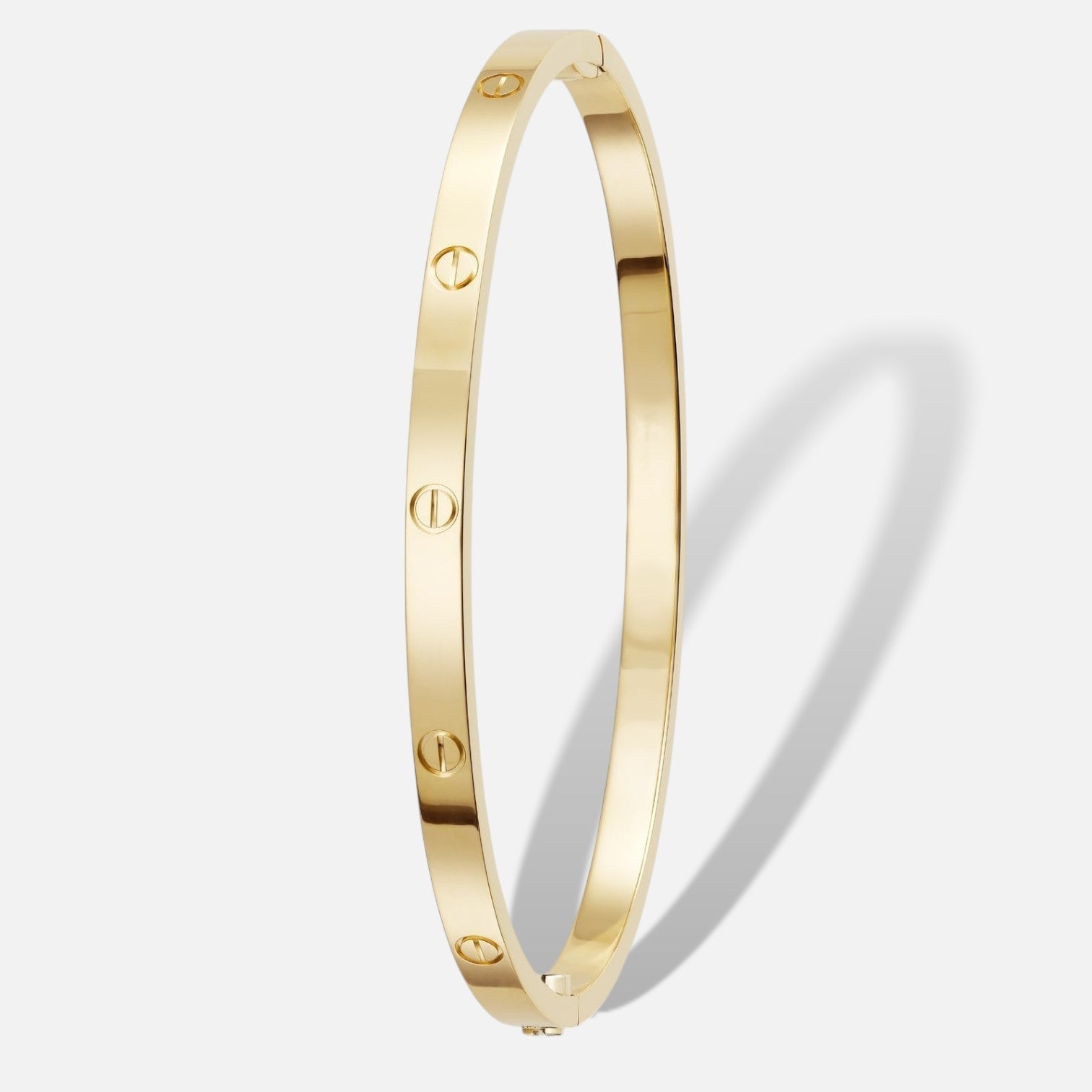 Classic Love Bracelet – Slim Screw Design