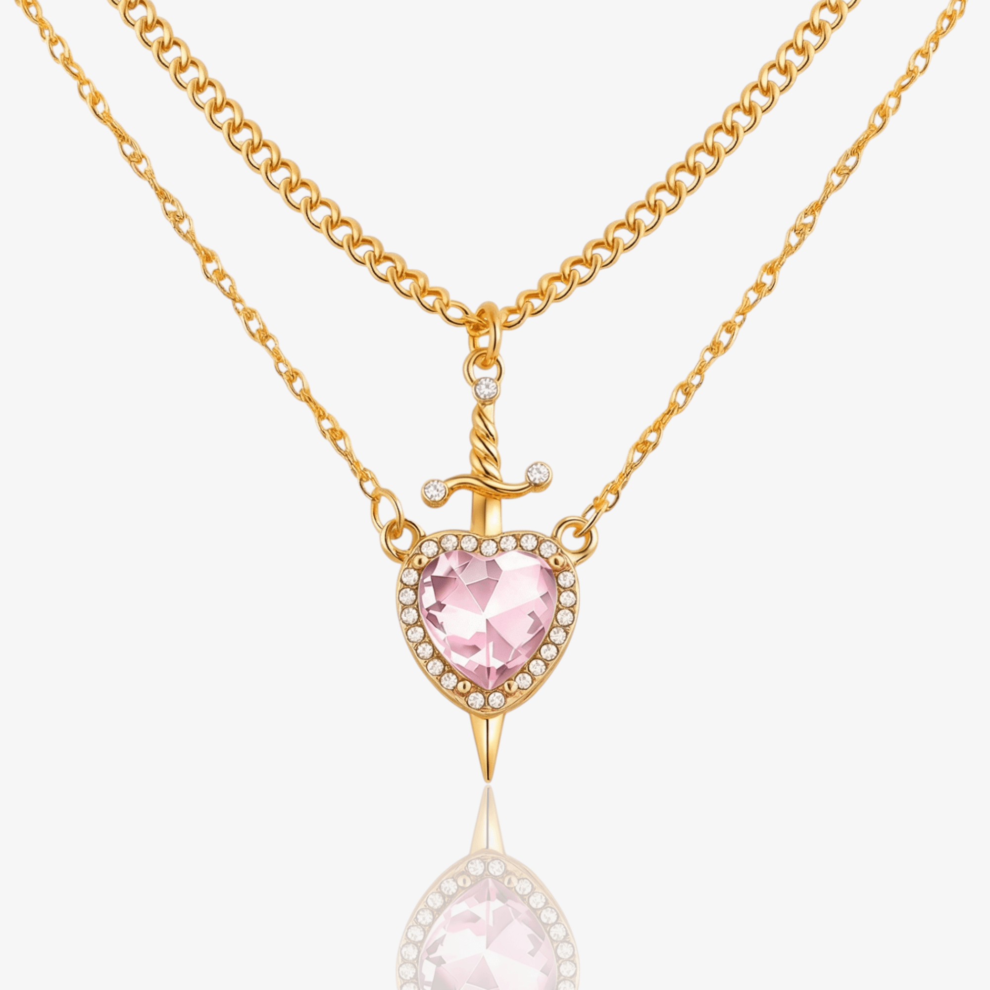 Sworded Heart Necklace