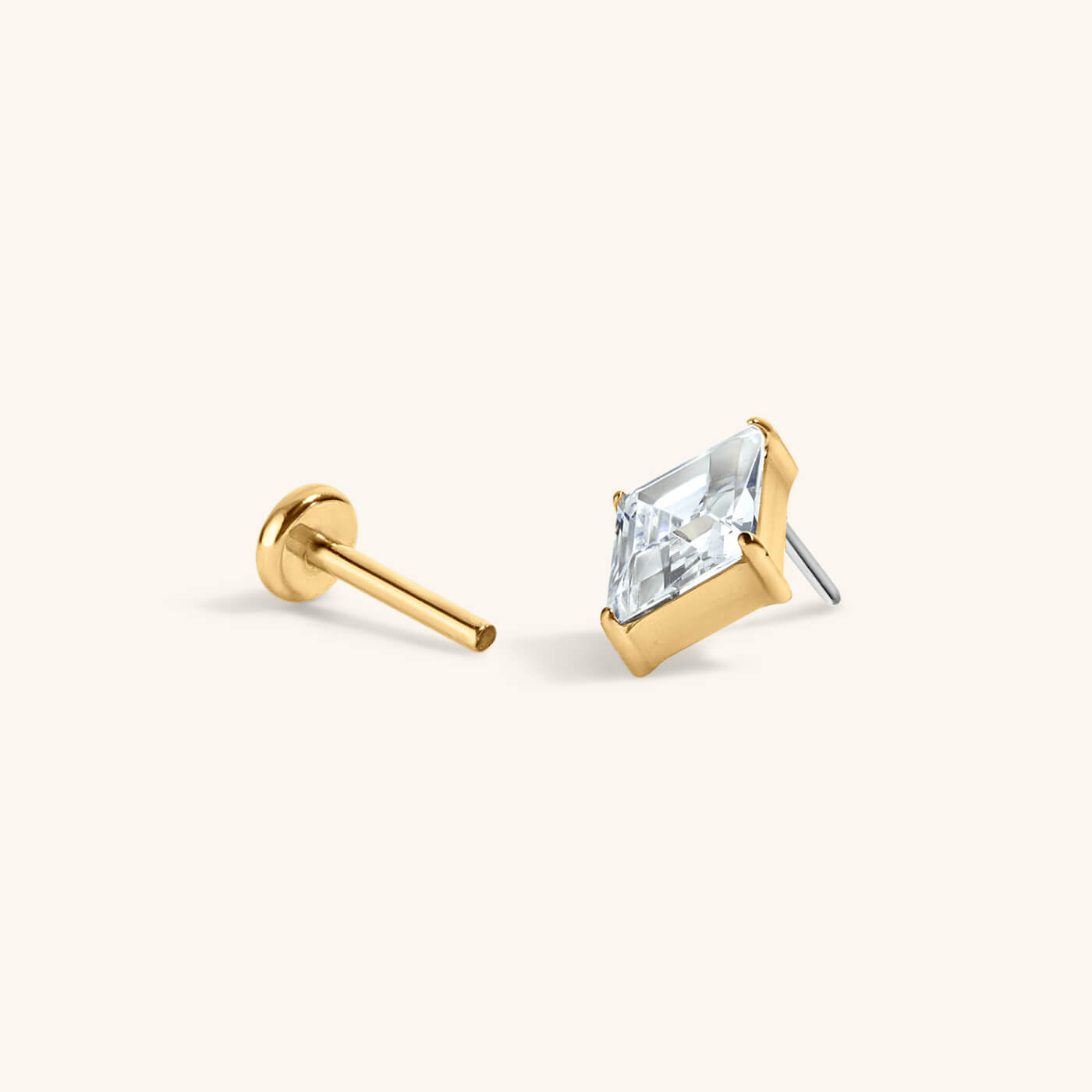 Celestial Crystal Lozenge Nap Earrings