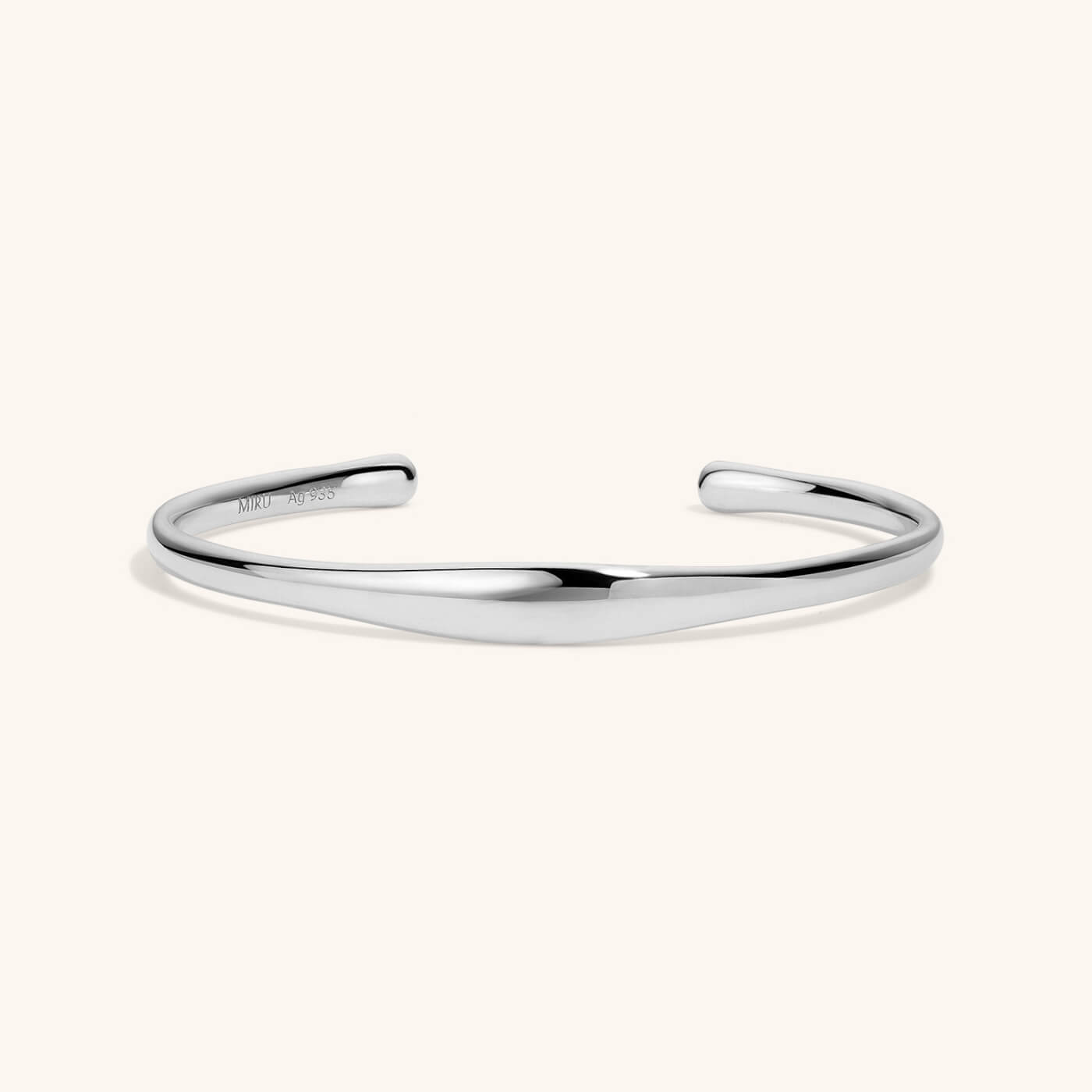 Echo Fine Cuff – Silver