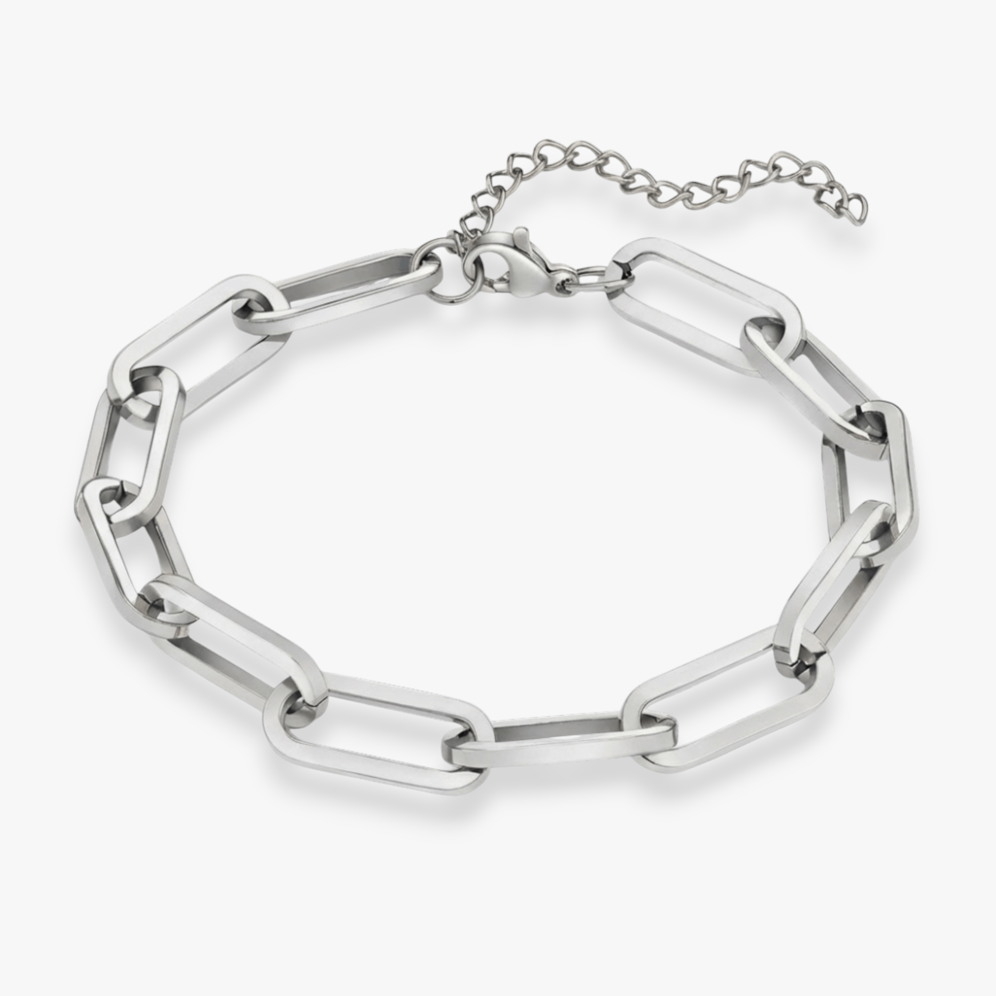 Chunky Paperclip Chain Bracelet