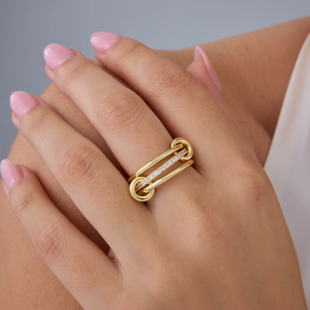 Interlocked Stackable Ring