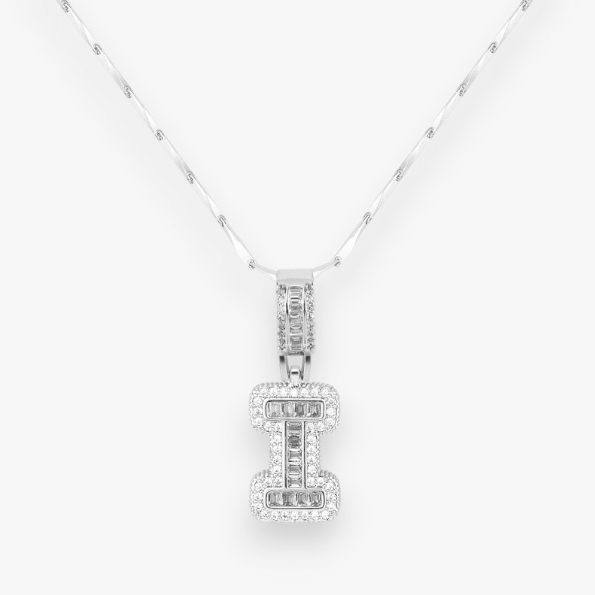 Bold Letter Initial Necklace