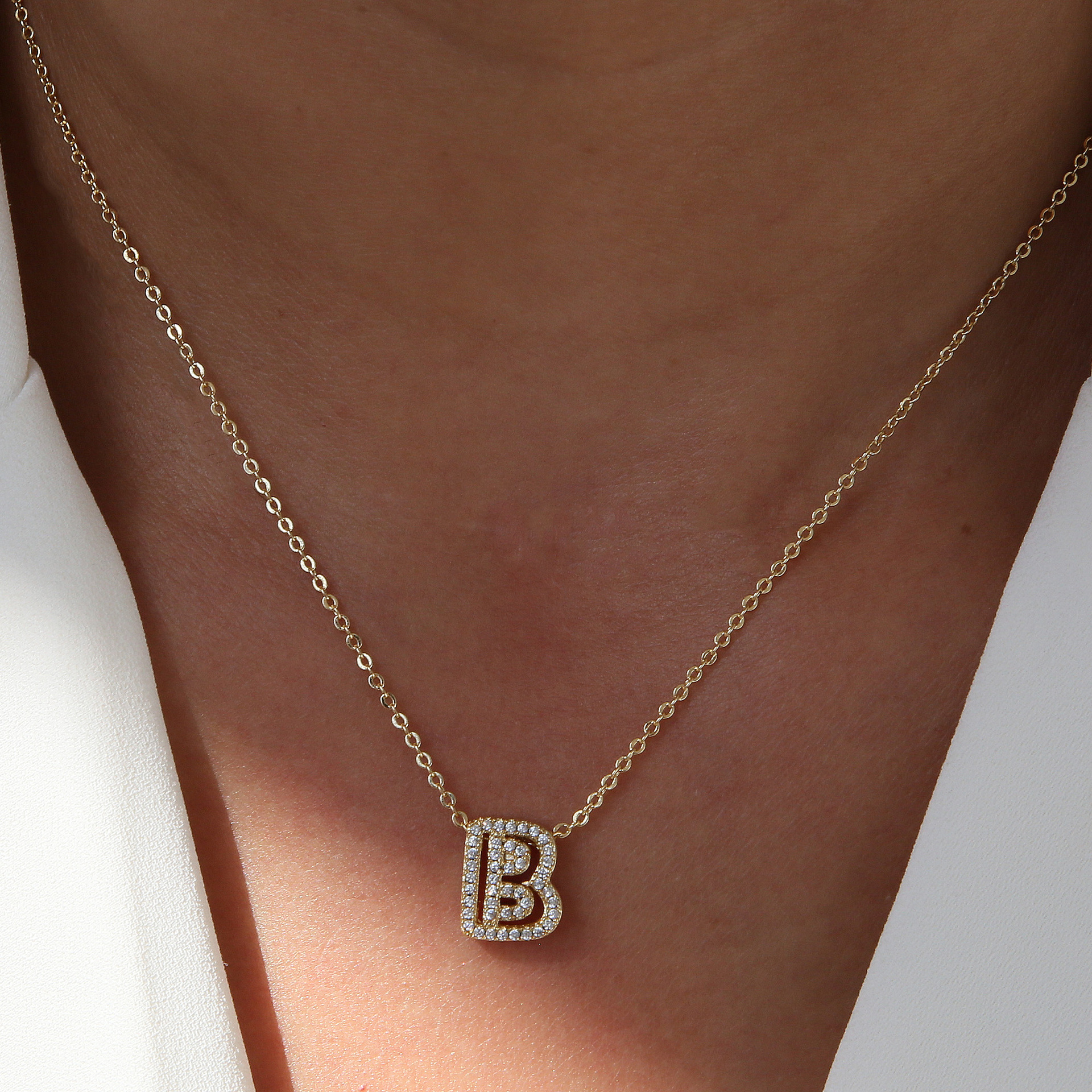 Iconic Sparkle Initial Necklace