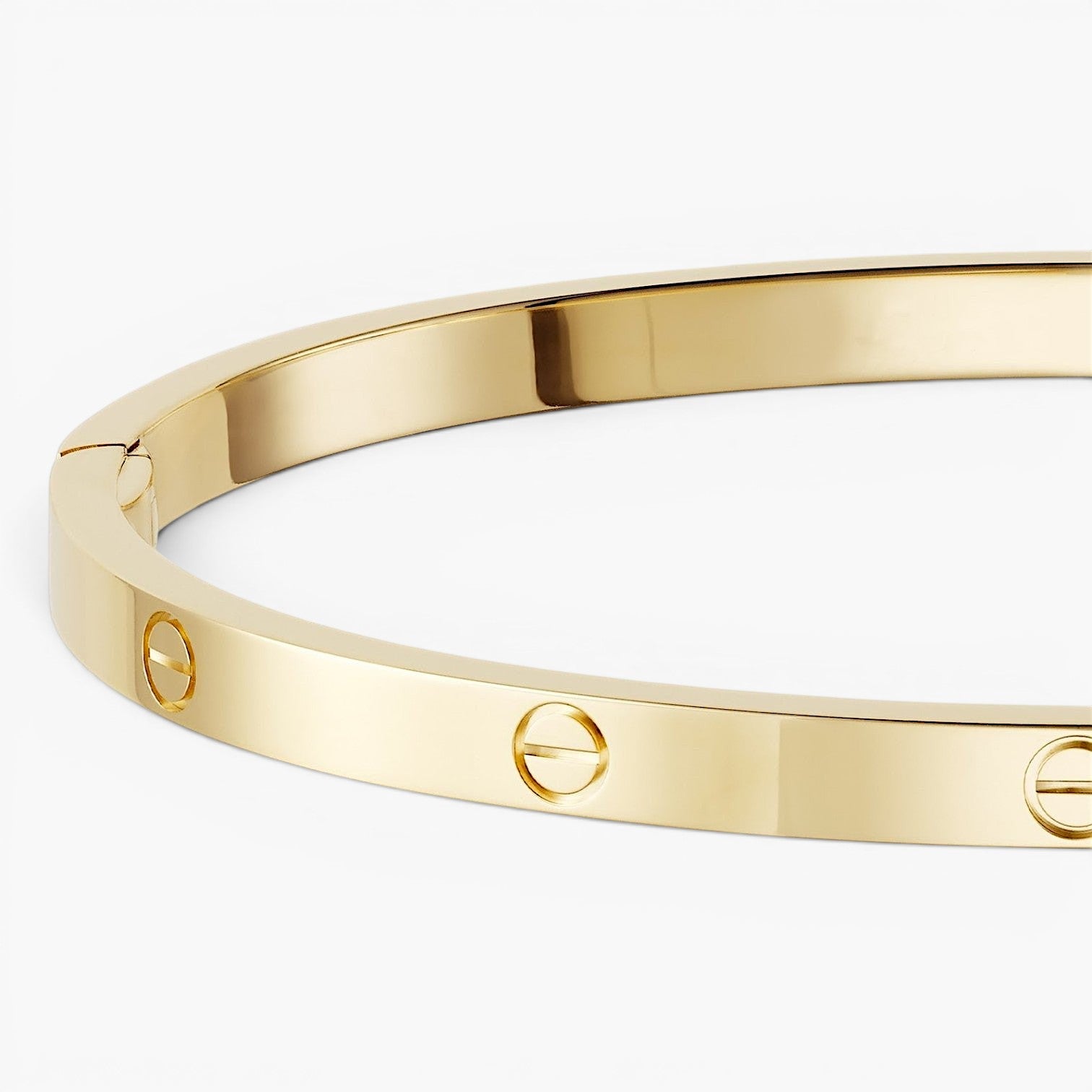 Slim Love Bracelet with Screw Hinge
