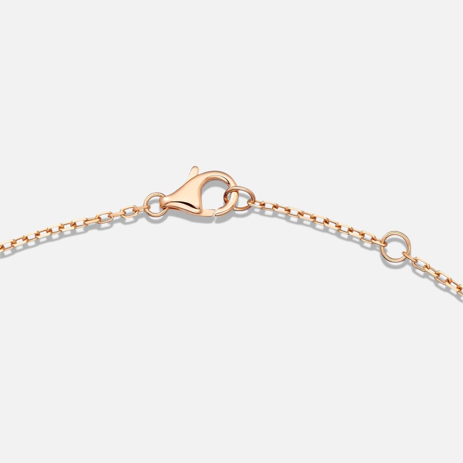 Pavé Nail Pendant Necklace