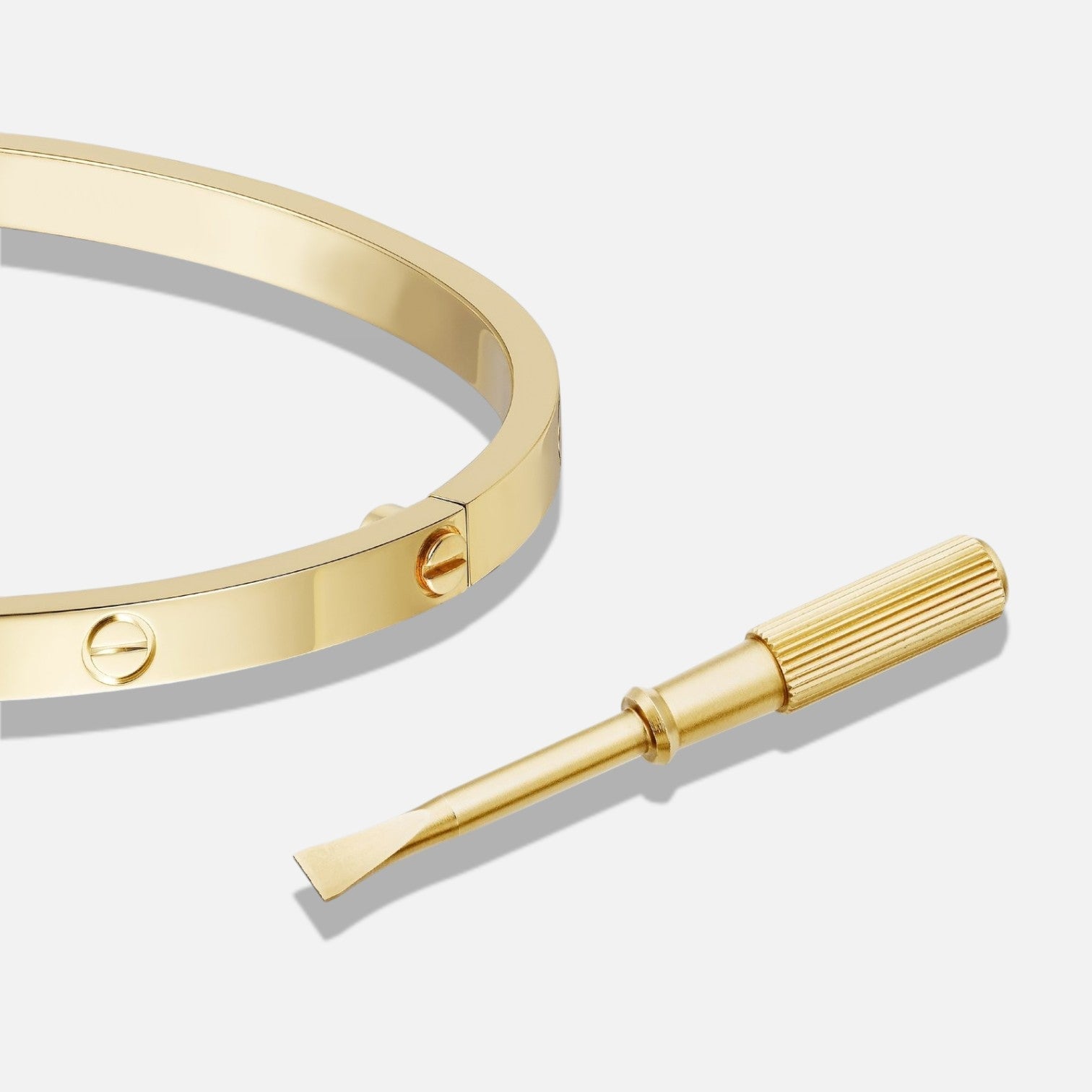 Classic Love Bracelet – Slim Screw Design