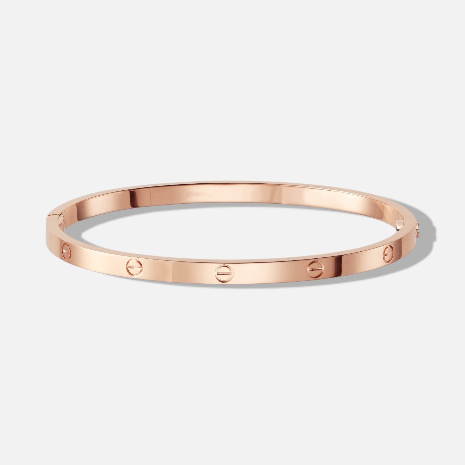Classic Love Bracelet – Slim Screw Design