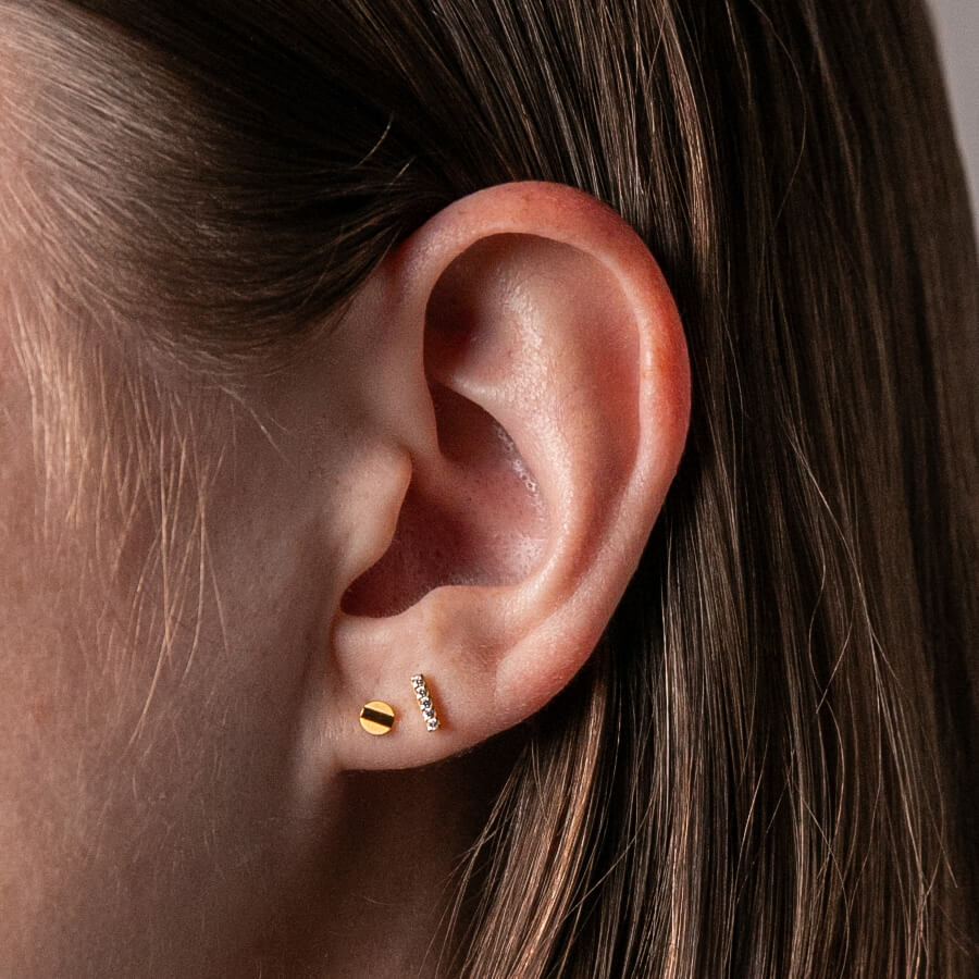 Pave Bar Studs