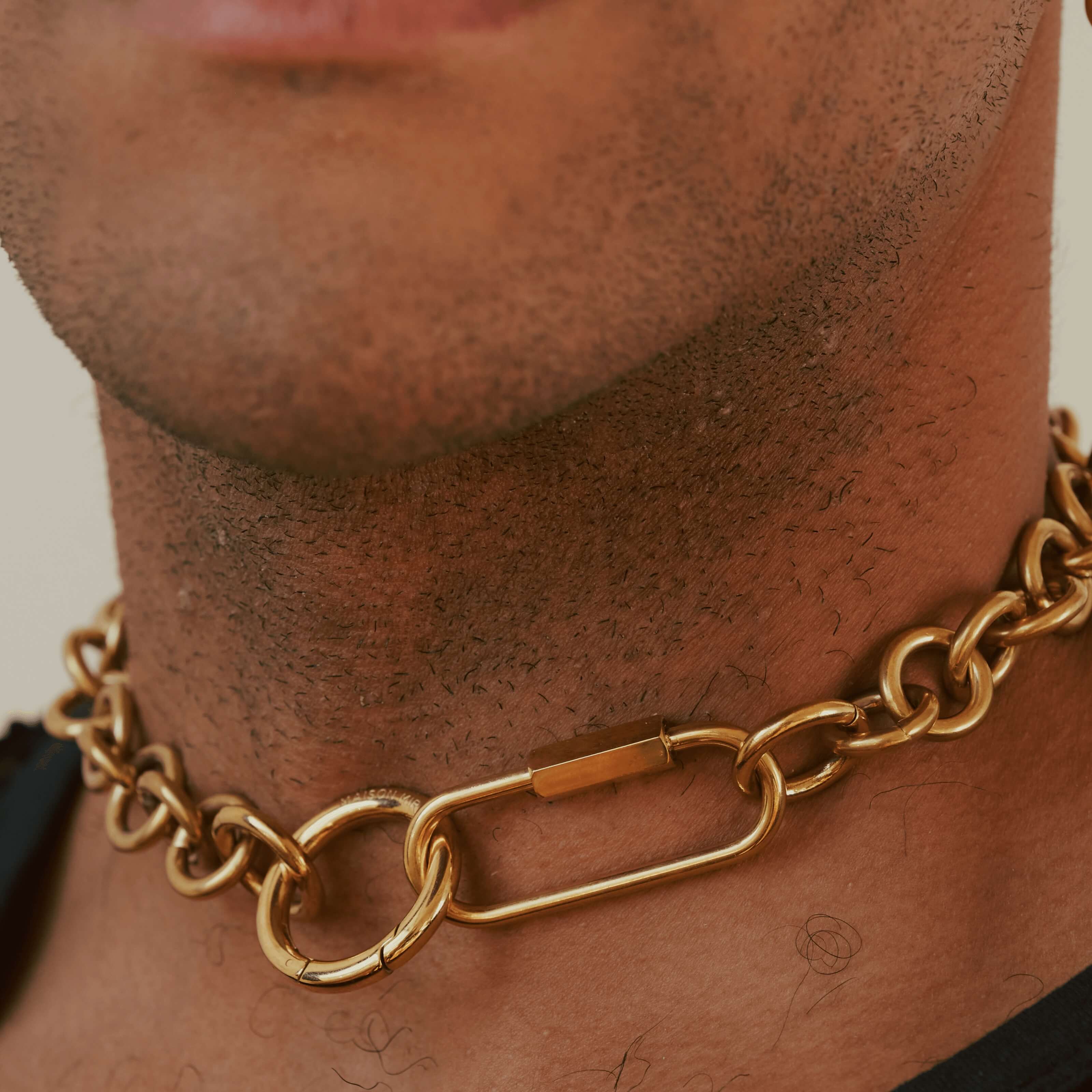 Bubble Lock Necklace