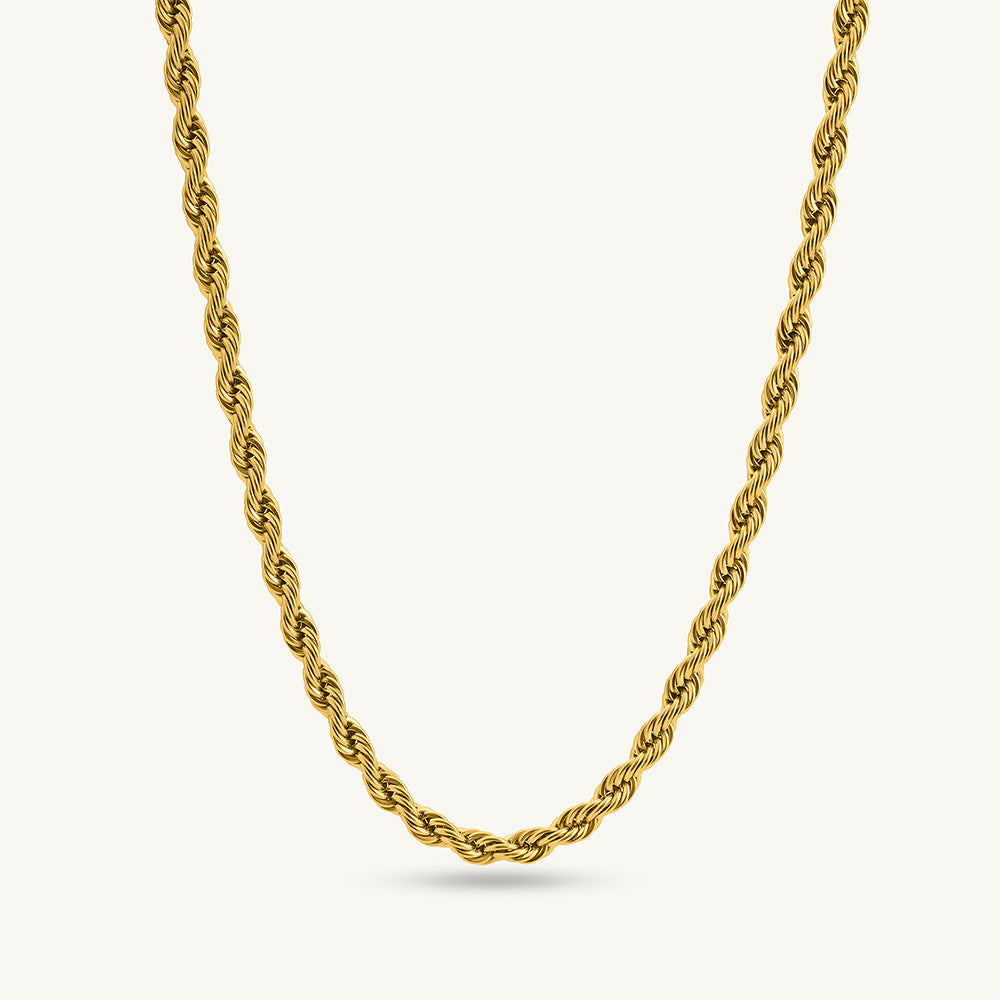 Rope Chain | 6 MM – Gold