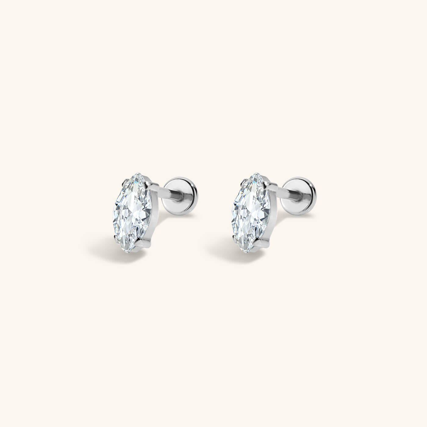 Celestial Crystal Marquise Nap Earrings