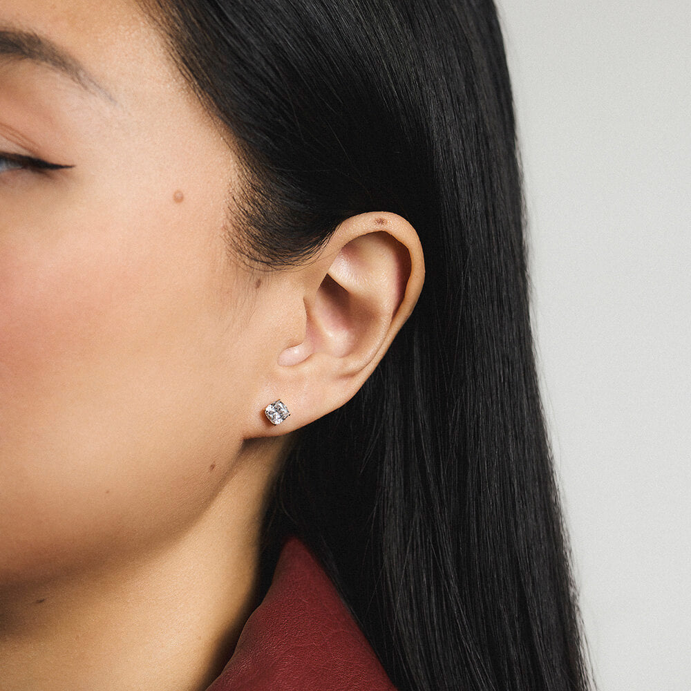 Celestial Crystal Cushion Nap Earrings