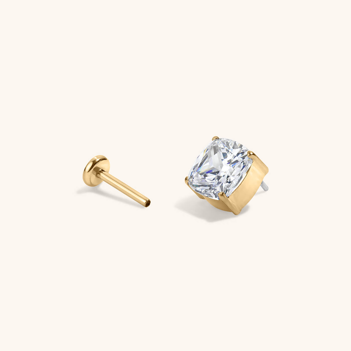Celestial Crystal Cushion Nap Earrings