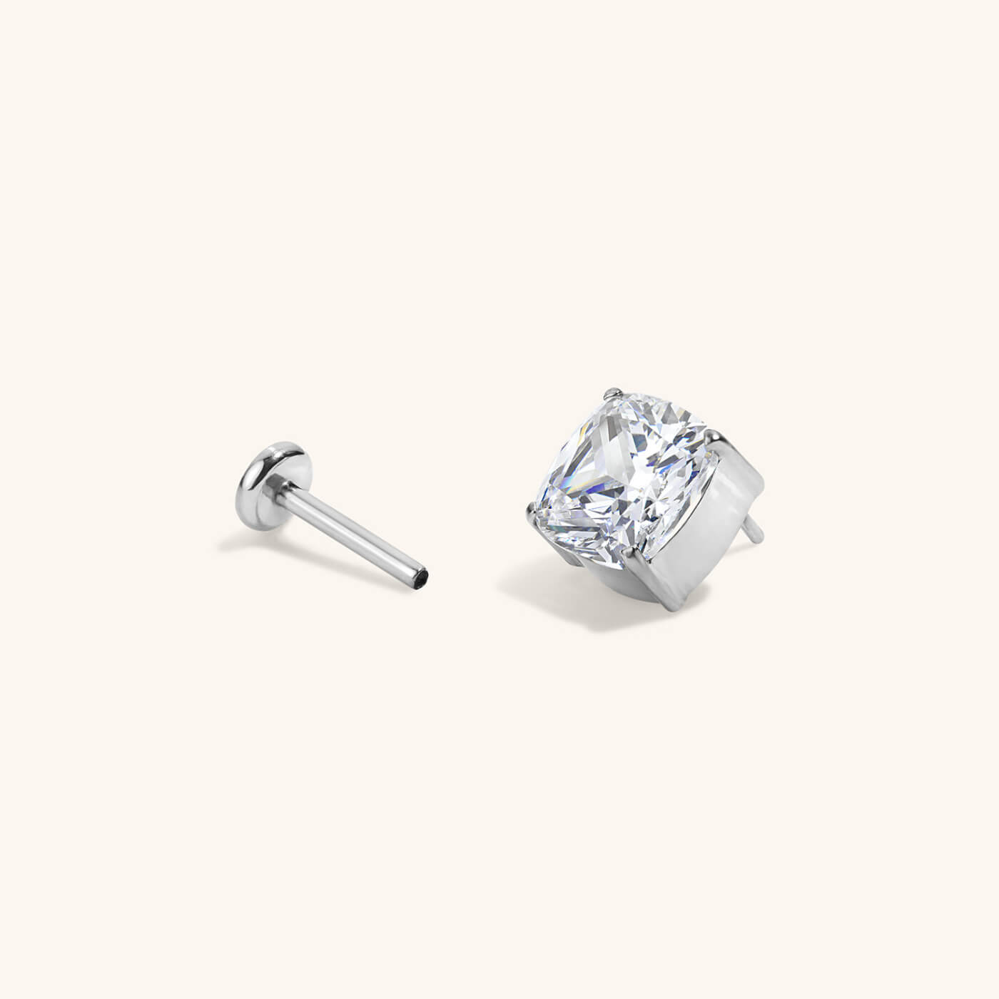 Celestial Crystal Cushion Nap Earrings