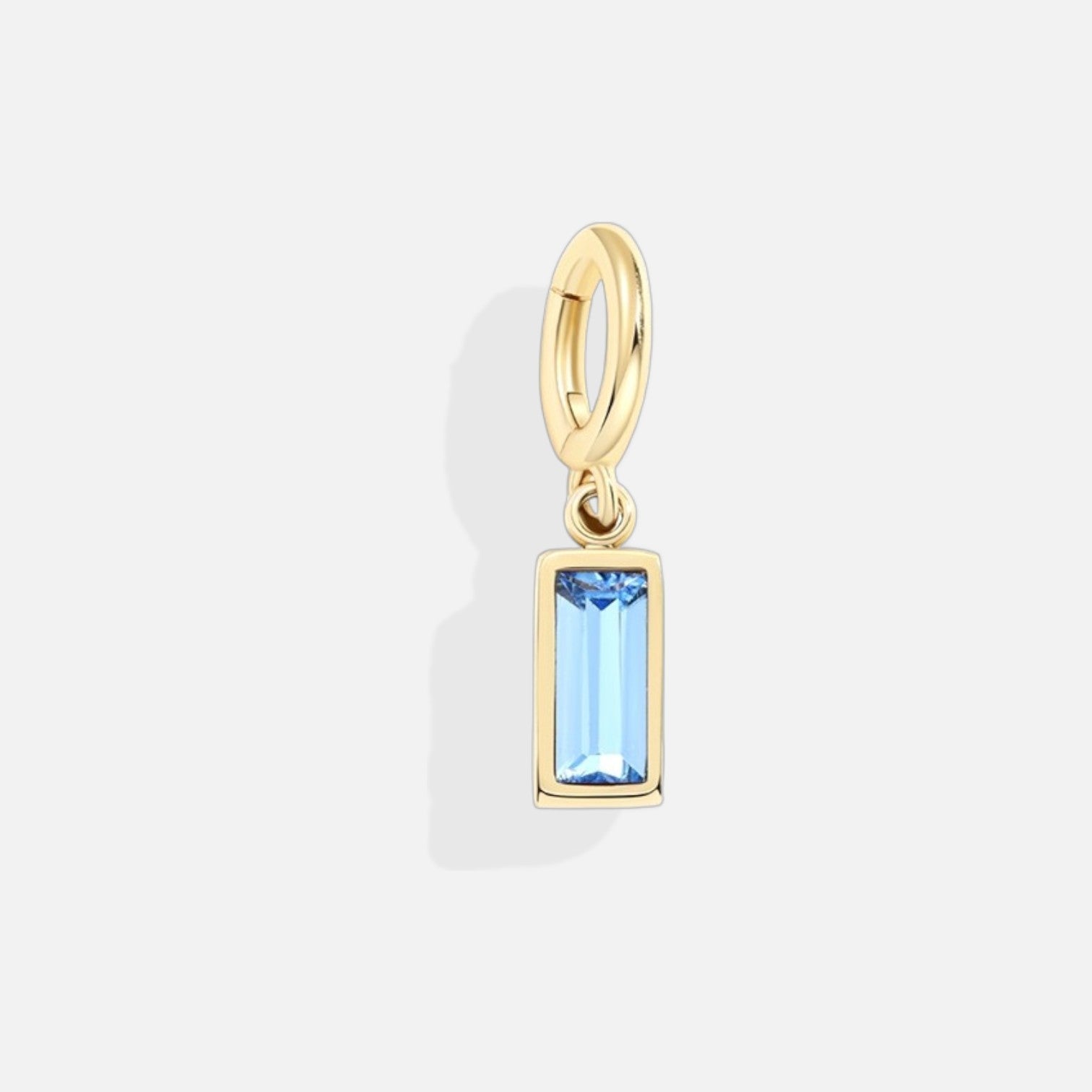 Aurelle Baguette Birthstone Charm