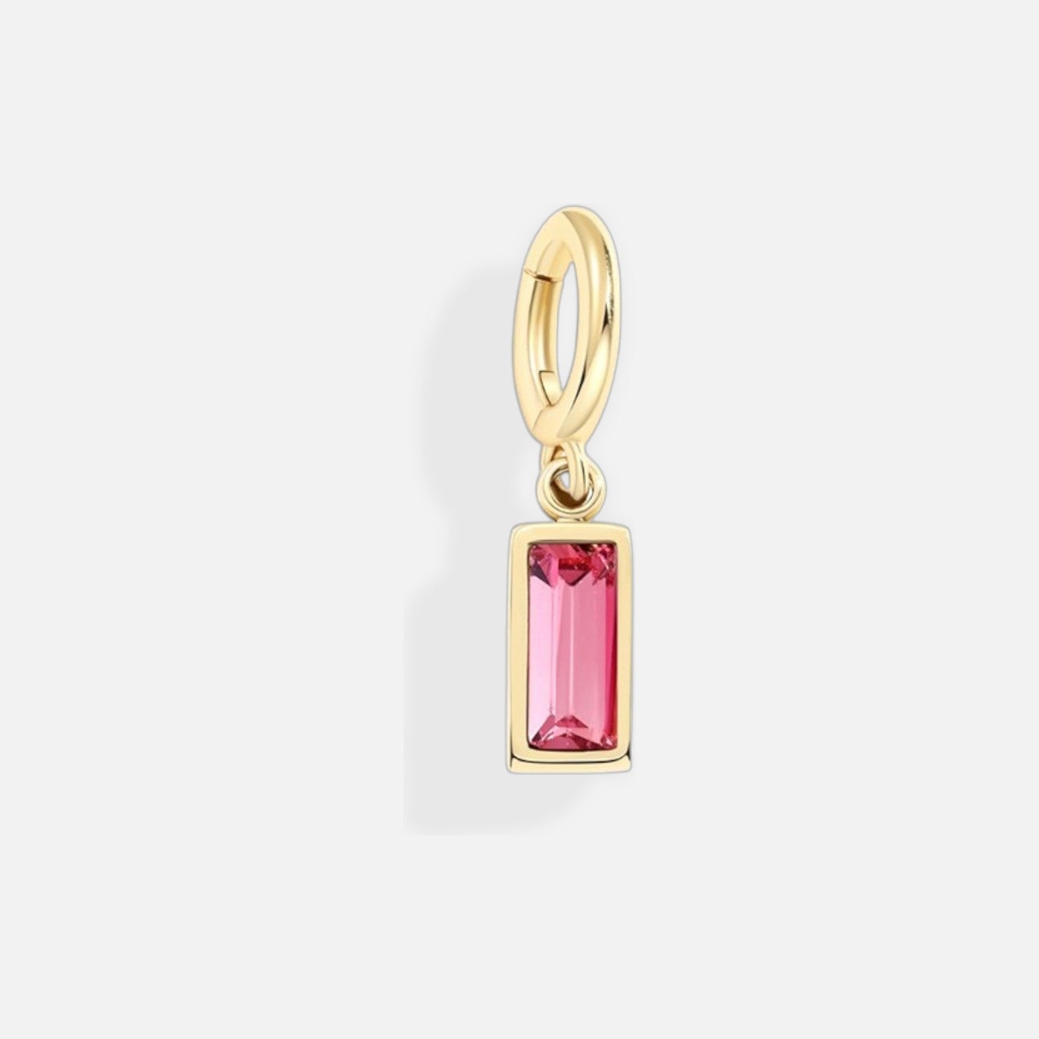Aurelle Baguette Birthstone Charm