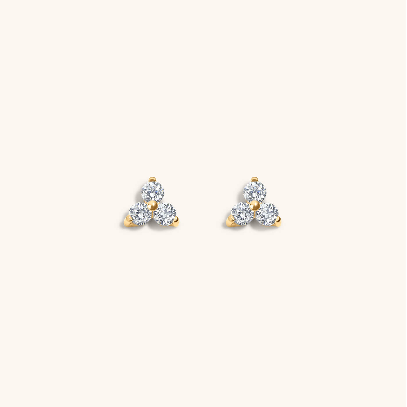 Crystal Trinity Studs