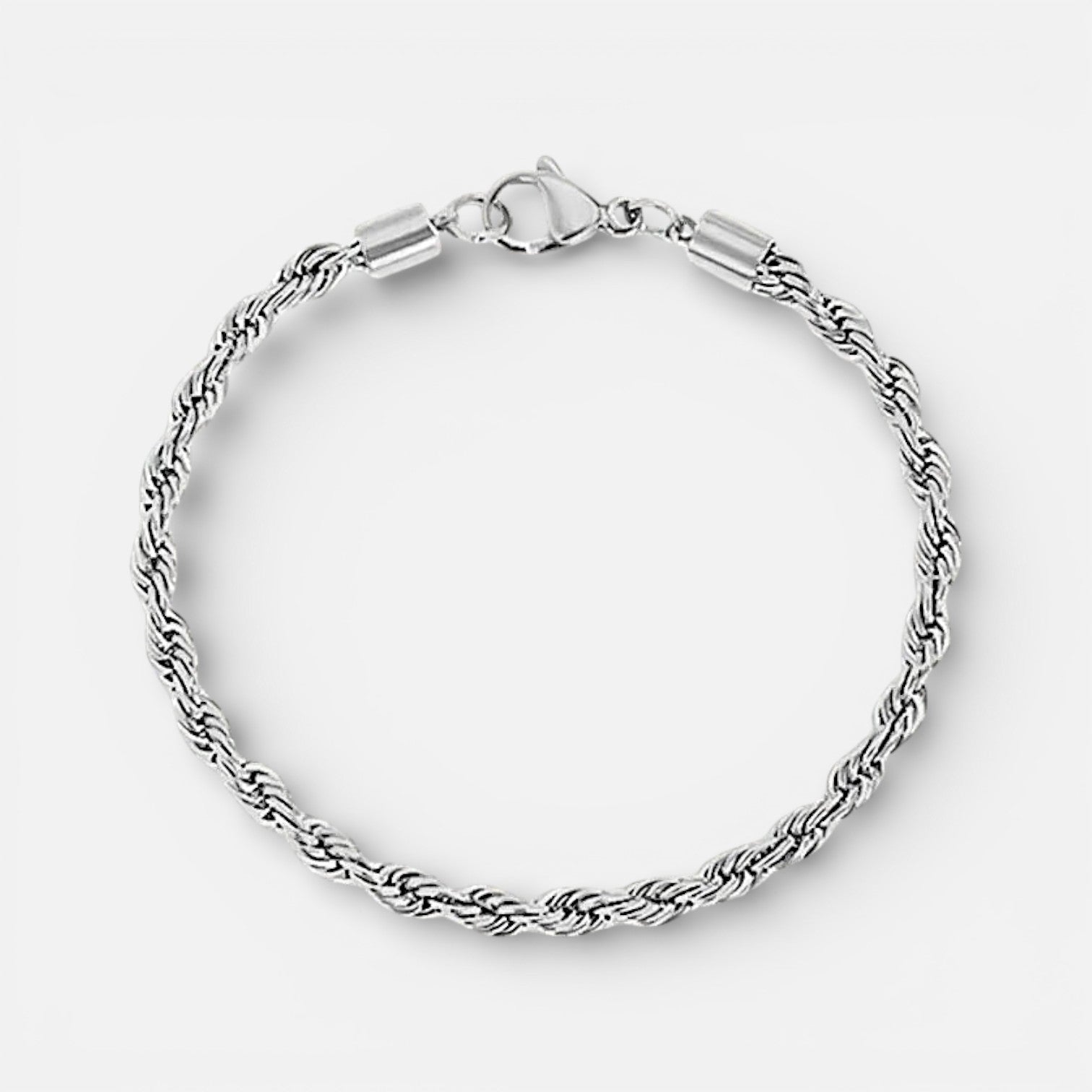 Classic Rope Chain Gold Bracelet