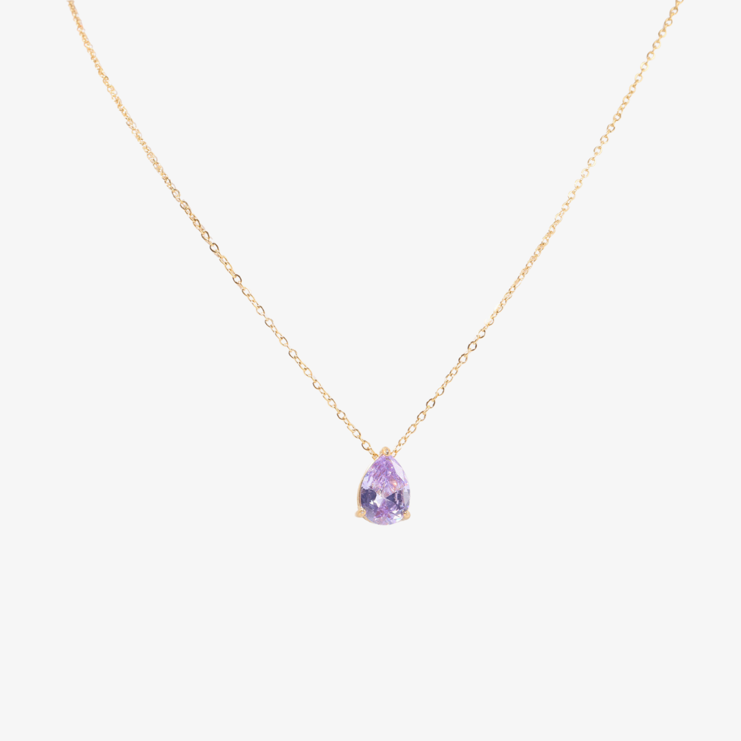Glow Birthstone Pendant Necklace