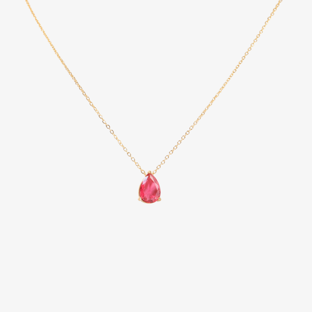 Glow Birthstone Pendant Necklace
