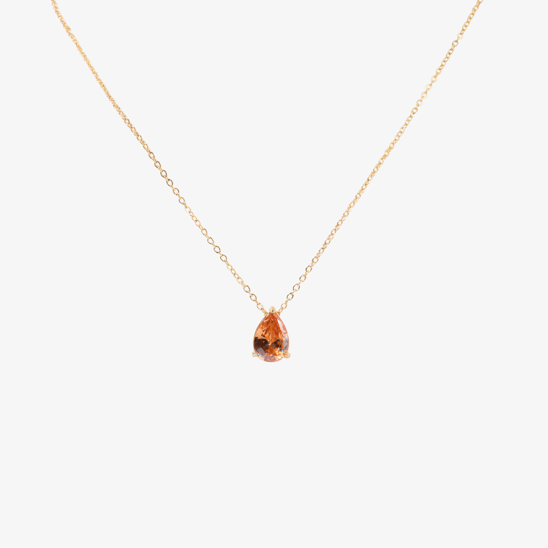 Glow Birthstone Pendant Necklace