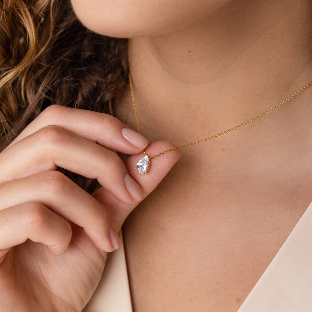Glow Birthstone Pendant Necklace
