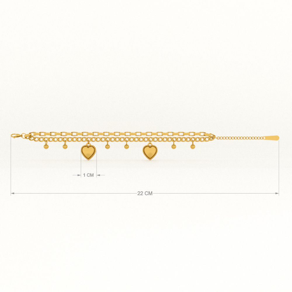 Hearts All Over Bracelet