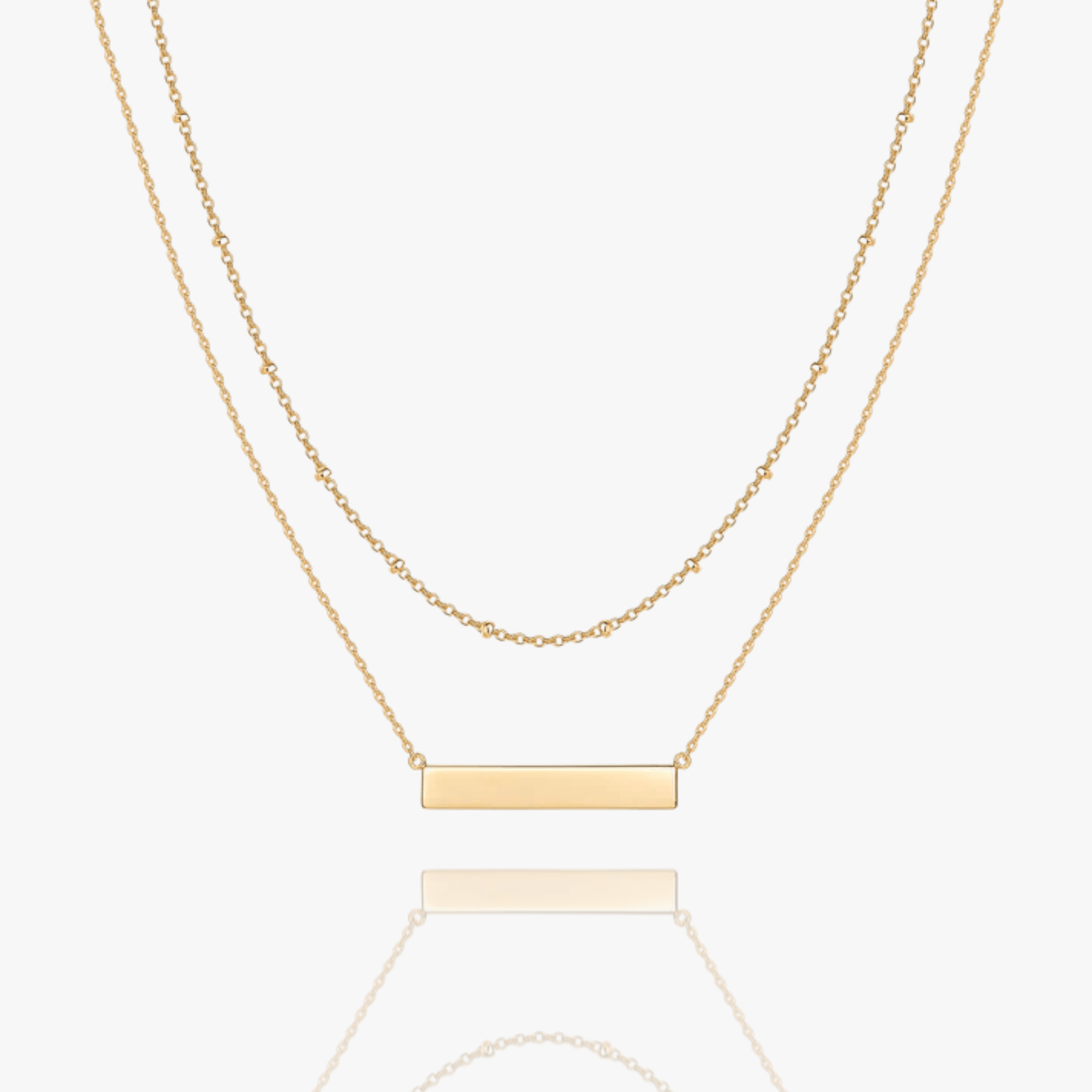 Slim Horizontal Bar Pendant