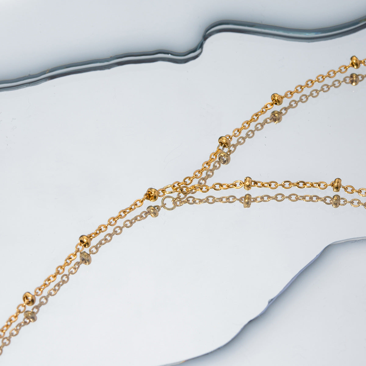 Satellite Hand Chain Bracelet Ring