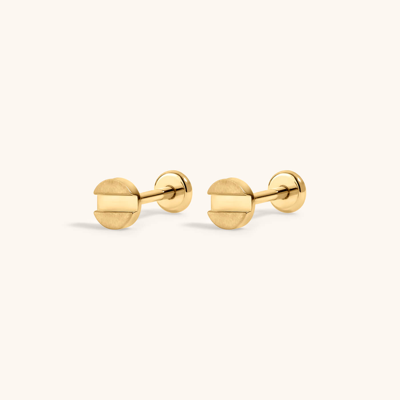 Bolt Nap Earrings – Gold