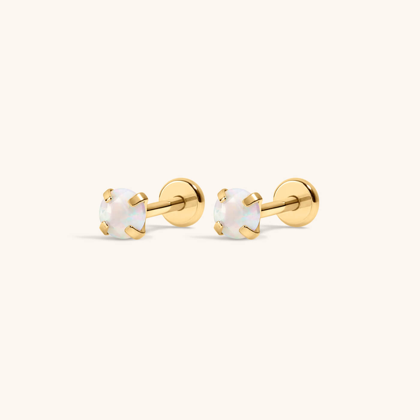Opal Nap Earrings – Gold