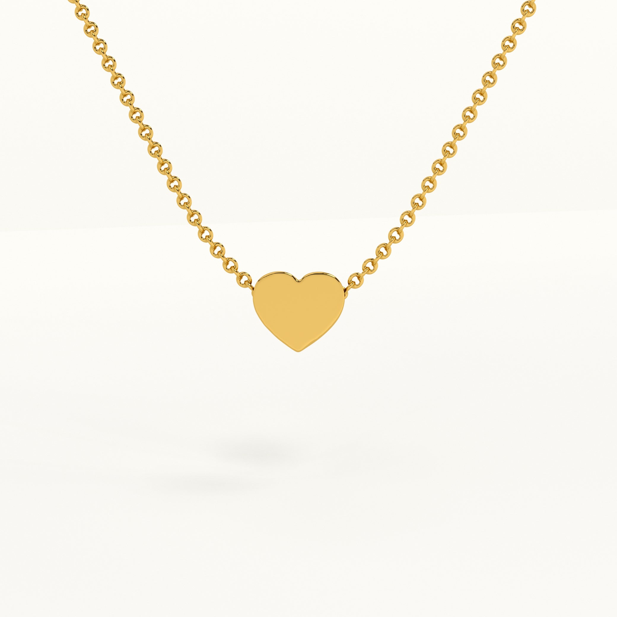 Paris Heart Necklace – GOLD