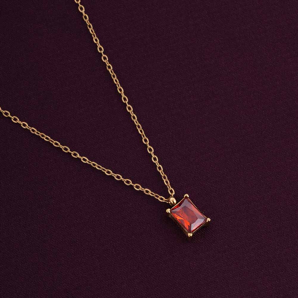 Red Garnet Necklace