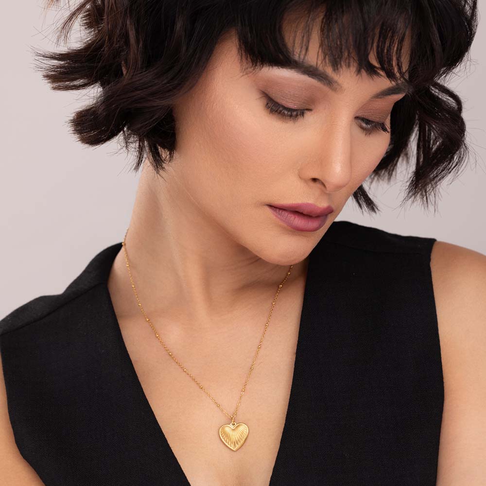 Heart Rays Necklace