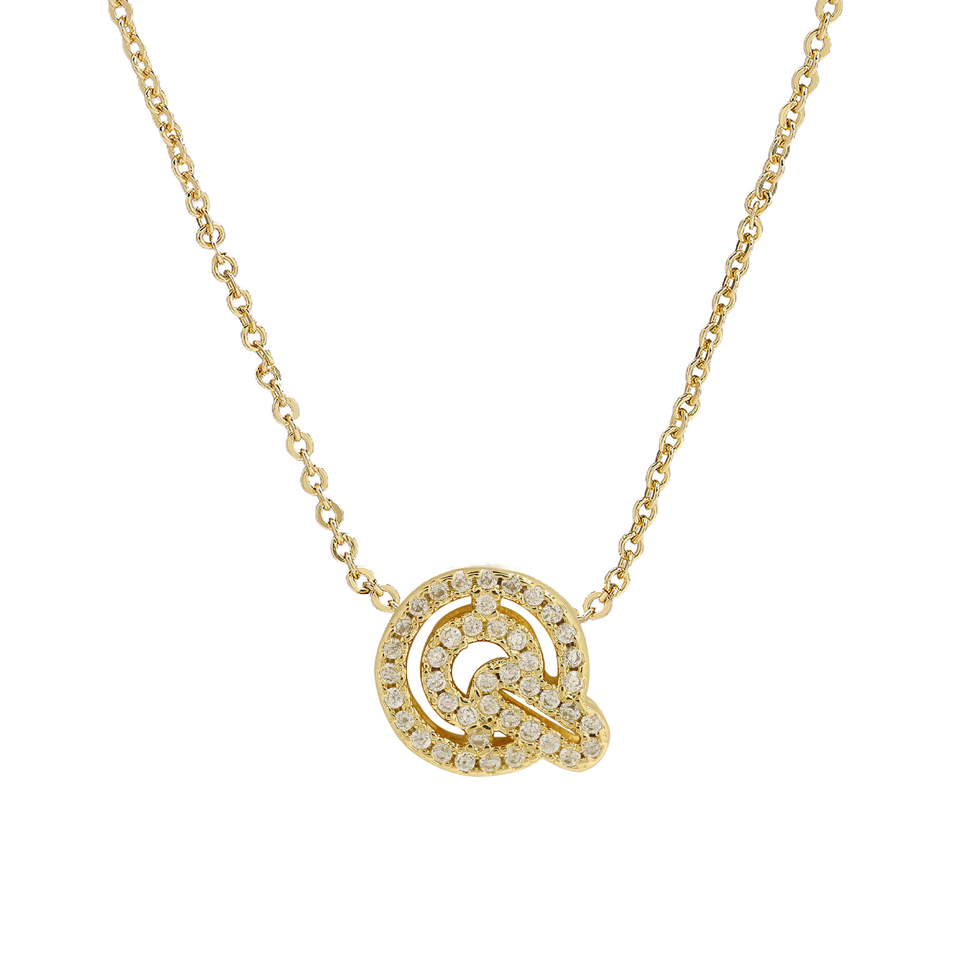 Iconic Sparkle Initial Necklace
