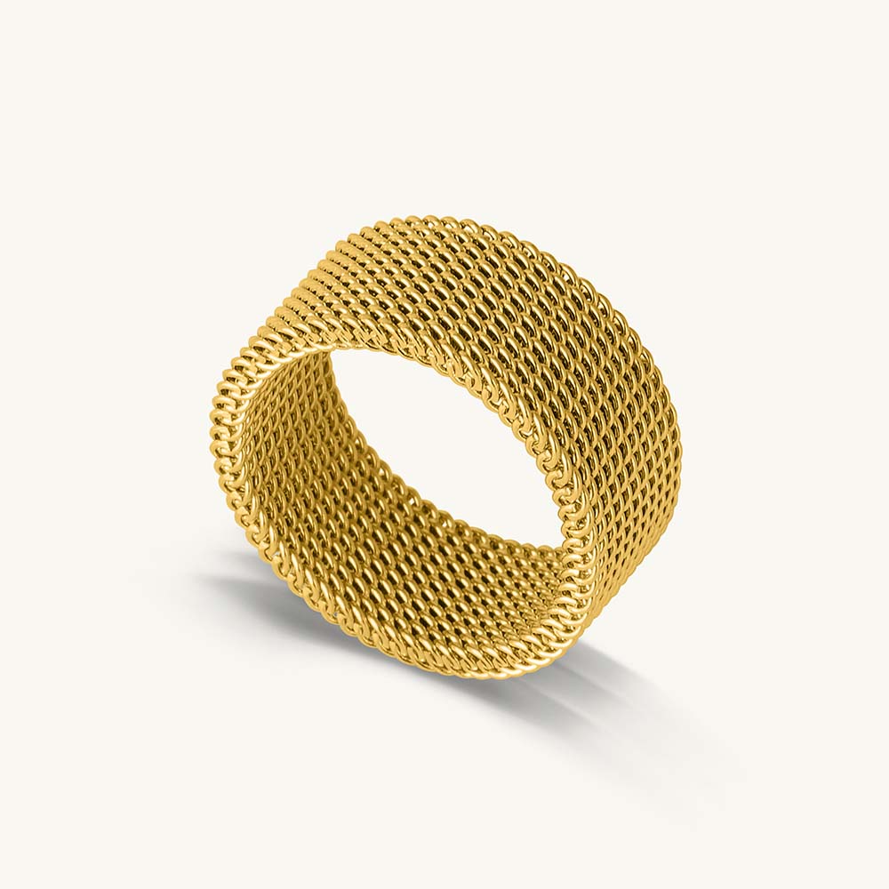 Gilded Chain Ring – 6