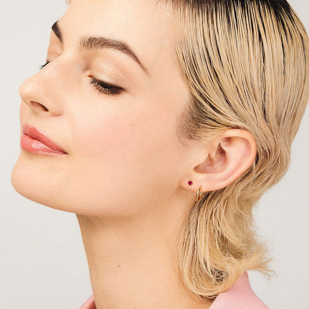 Classic Huggie Hoops, 11mm
