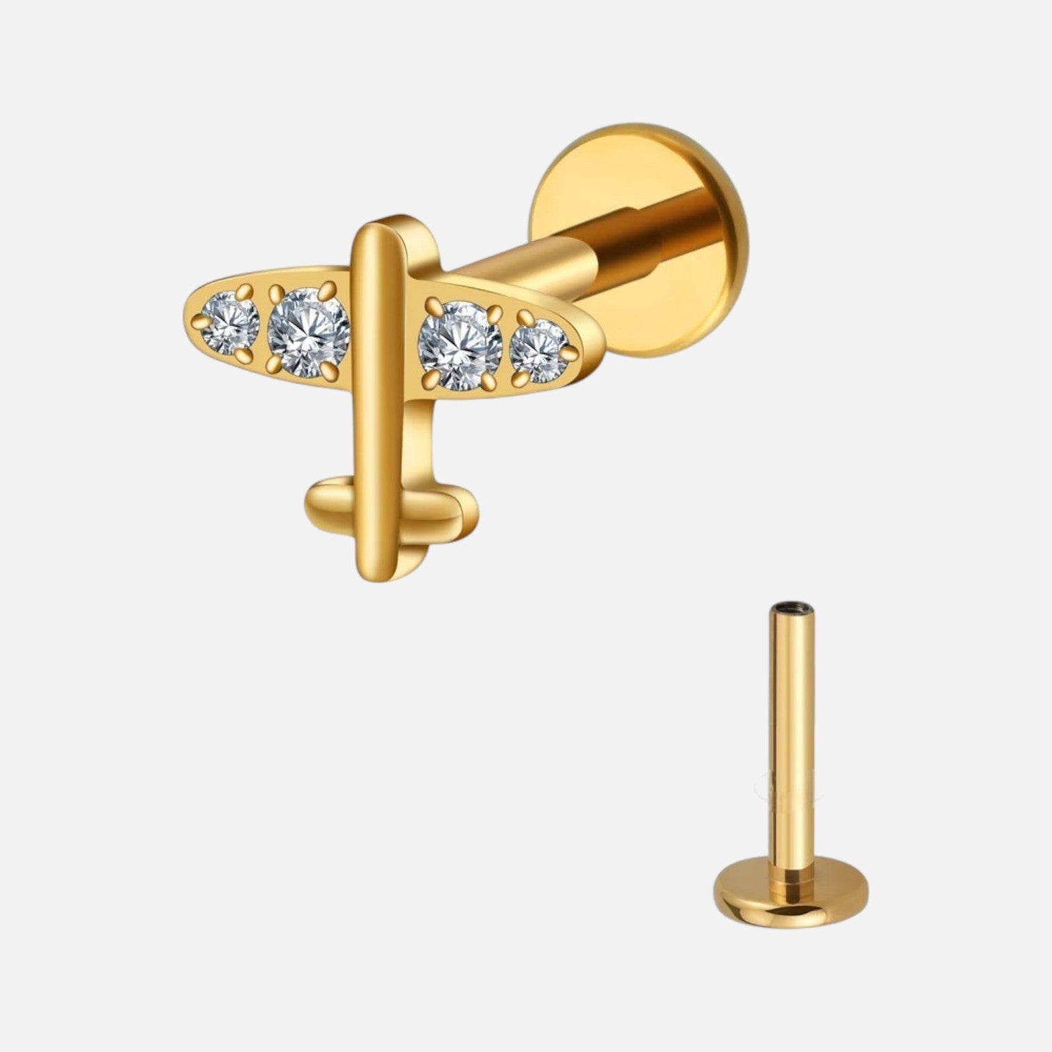 Aervia Airplane Cartilage Stud