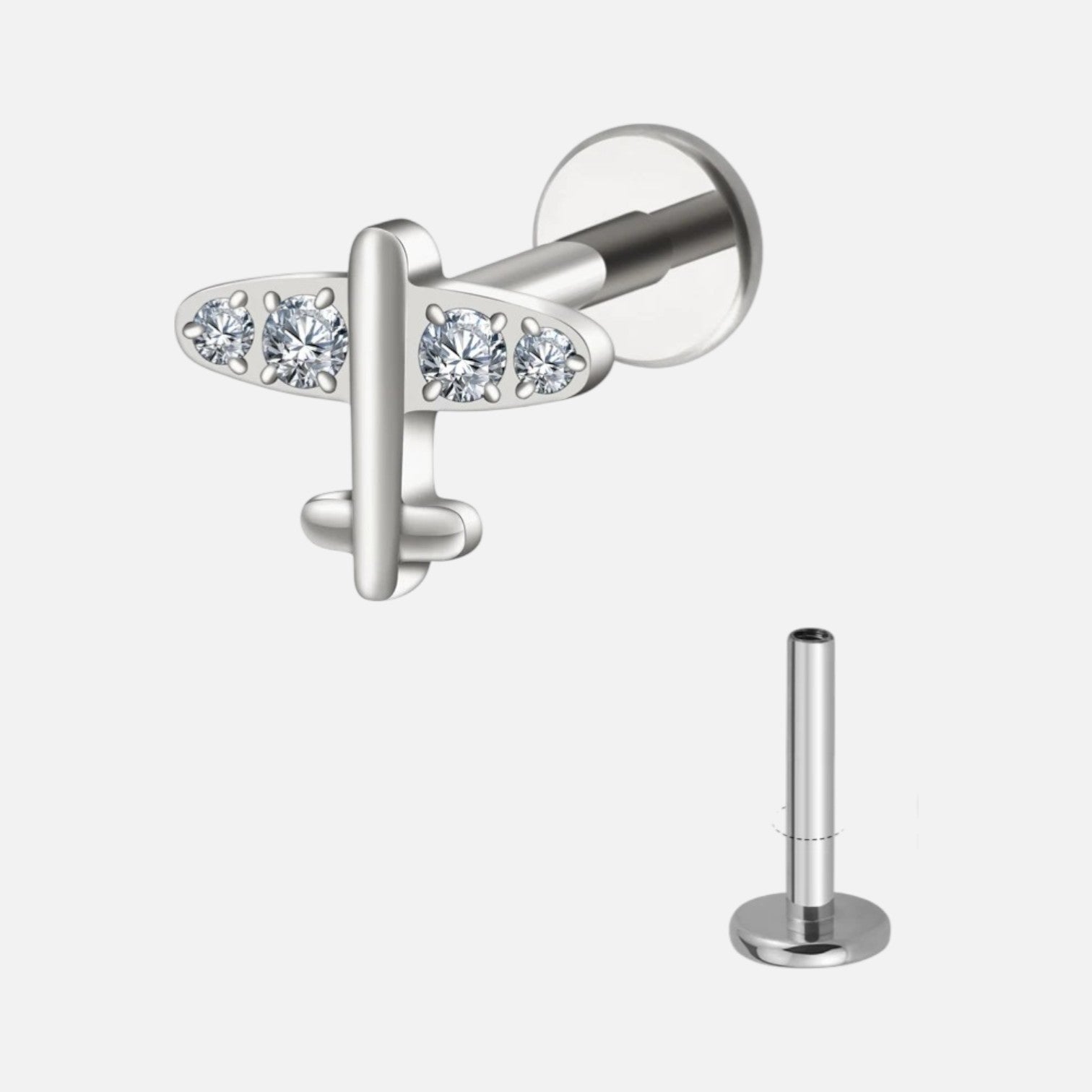 Aervia Airplane Cartilage Stud