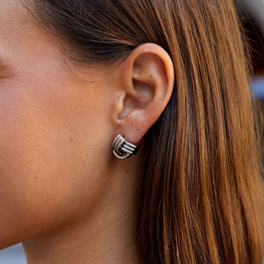 Velisse Maxi Twist Stud Earrings