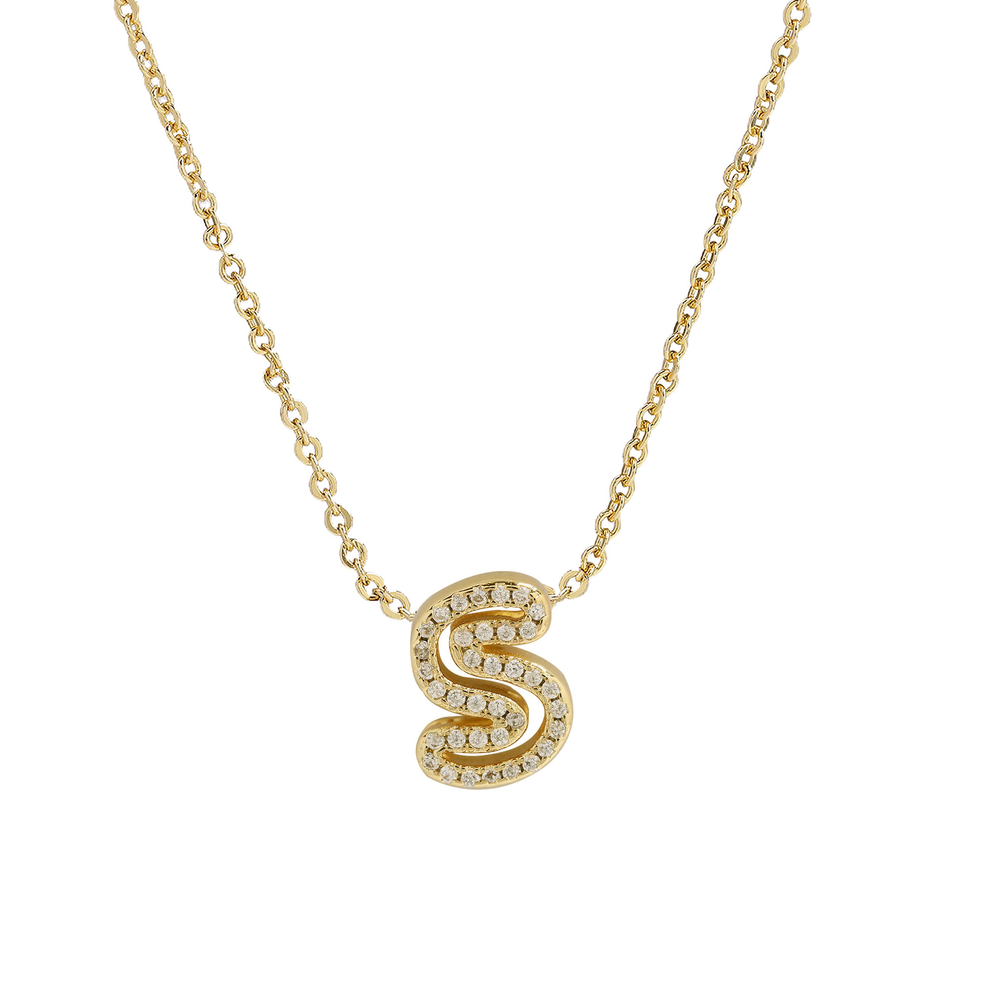 Iconic Sparkle Initial Necklace