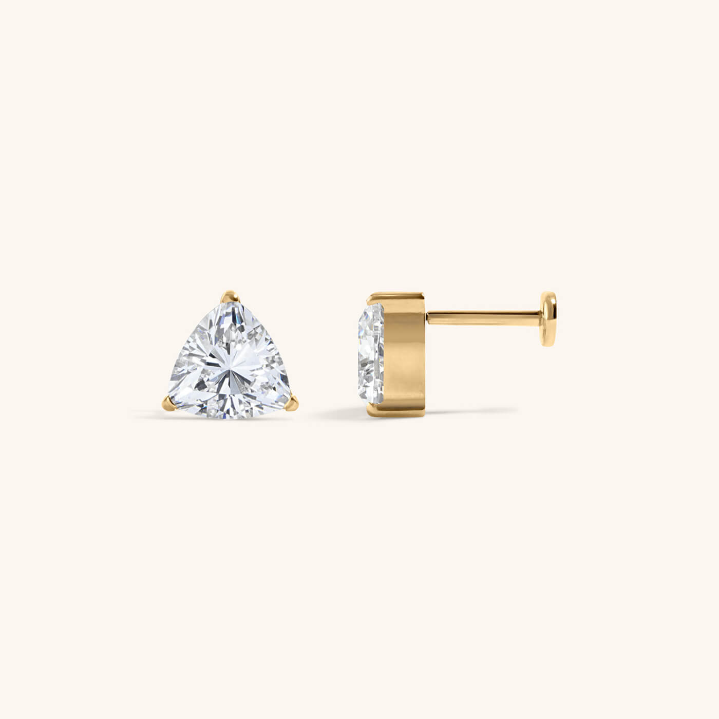 Celestial Crystal Trillion Nap Earrings