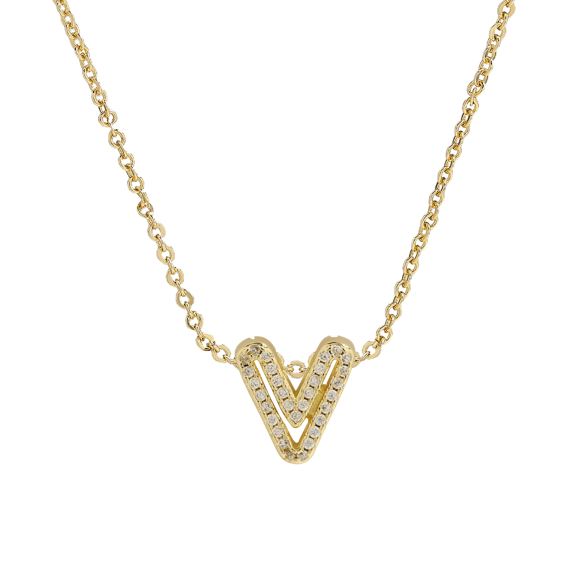 Iconic Sparkle Initial Necklace