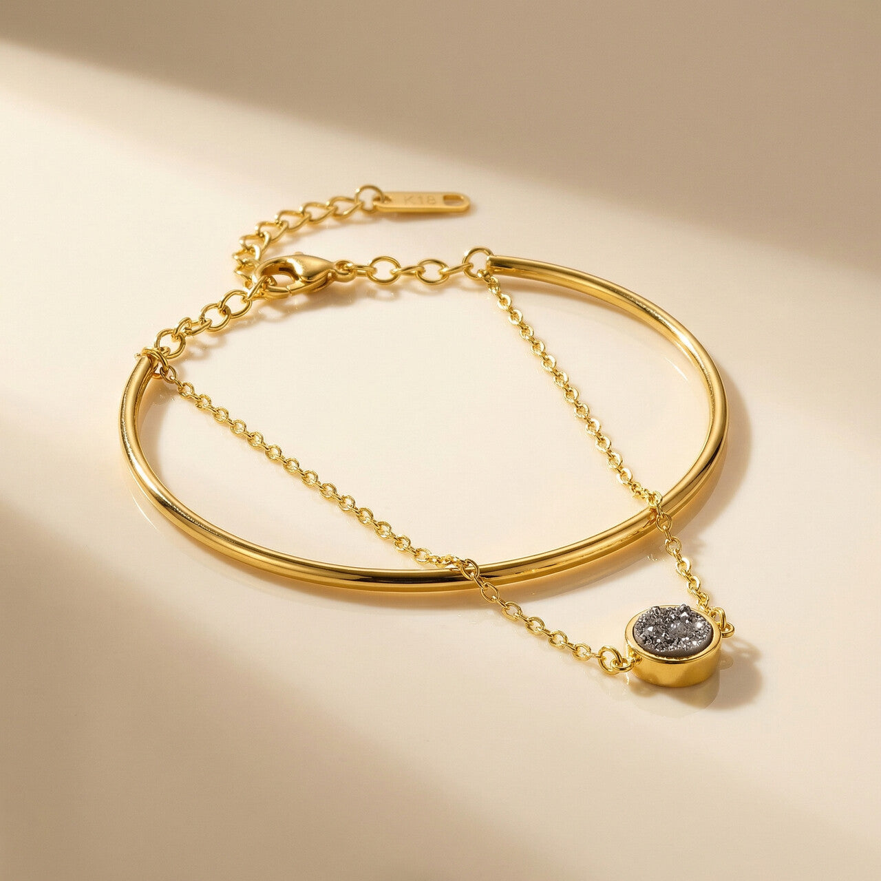 Double Layer Stone Bracelet